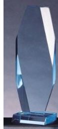 Blue Lucite Award — 4 × 11¼ inches