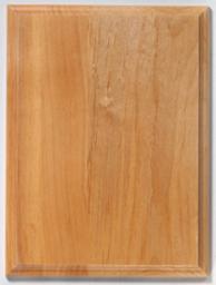 Genuine Red Alder Plaque — 5 × 7 inches