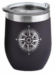 Tahoe 16 oz Wine Tumbler — Black